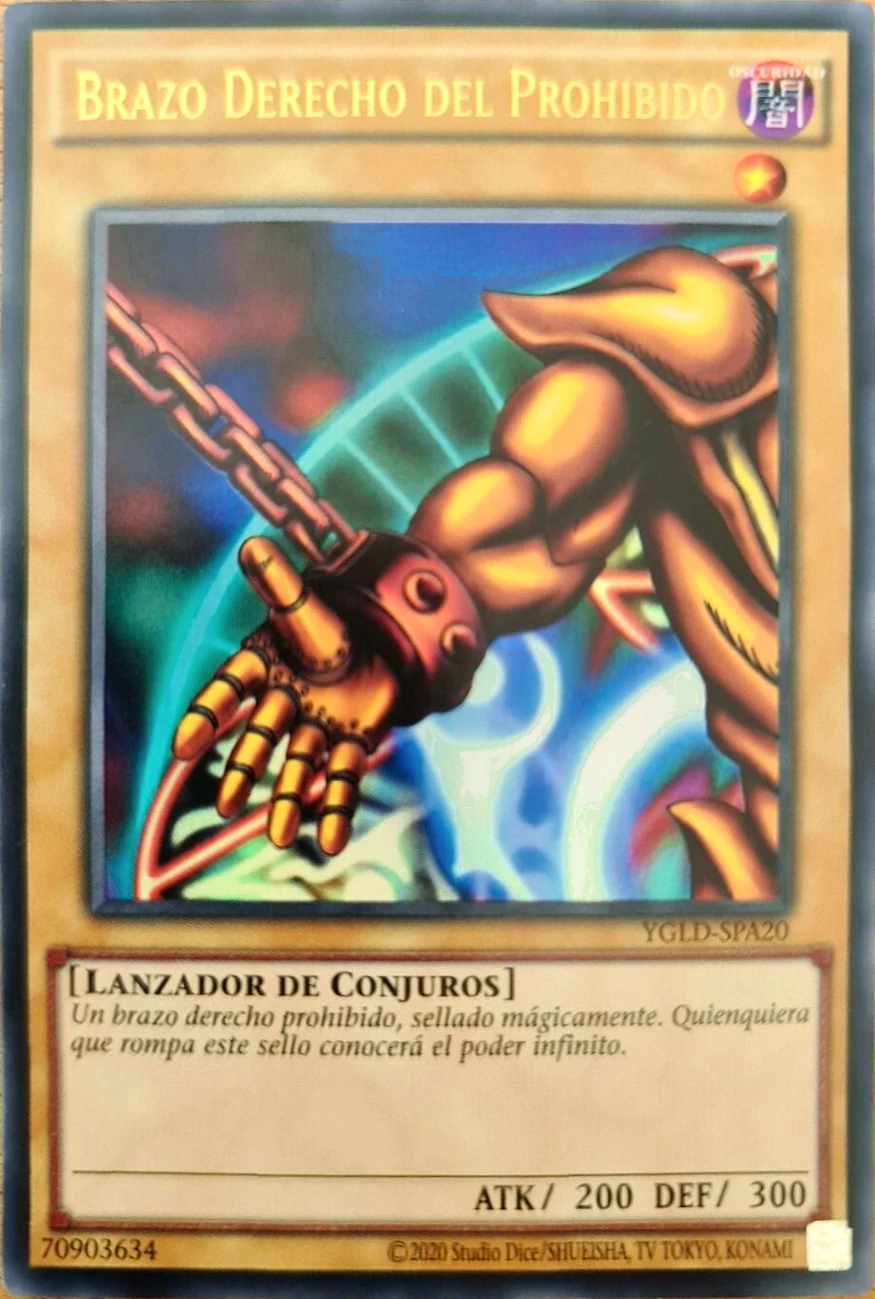 Brazo derecho del prohibido