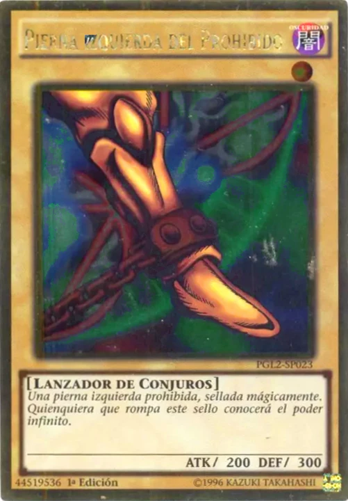 Pierna izquierda del prohibido